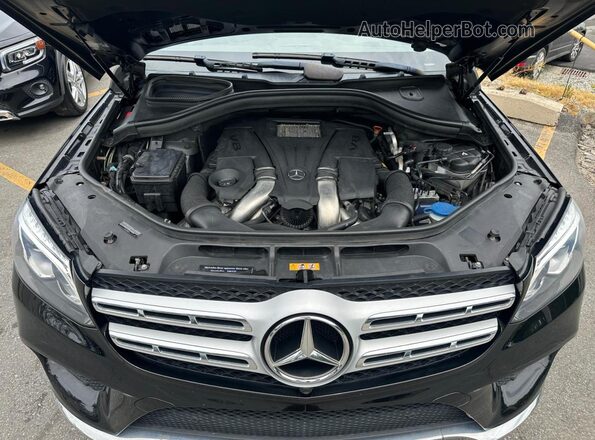 4JGDF7DE2KB207961 2019 MERCEDES-BENZ GLS-CLASS Black Widok deski rozdzielczej