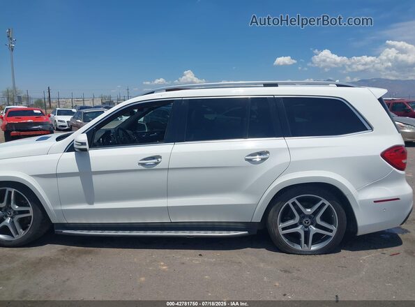4JGDF7DE5HA925017 2017 MERCEDES-BENZ GLS 550 Белый Вид задней части салона