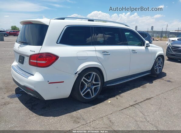 4JGDF7DE5HA925017 2017 MERCEDES-BENZ GLS 550 Белый Задняя правая четверть