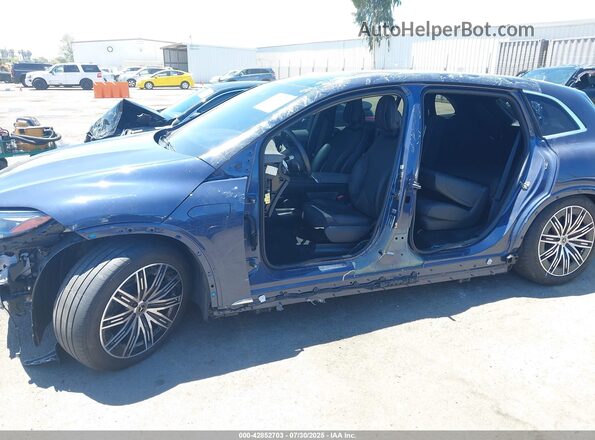 4JGDM4EB1PA018868 2023 MERCEDES-BENZ EQS 580 SUV Dark Blue Вид спереду