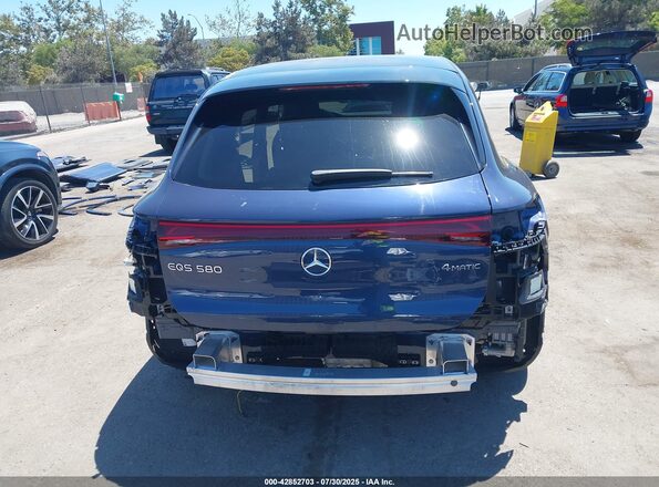 4JGDM4EB1PA018868 2023 MERCEDES-BENZ EQS 580 SUV Dark Blue 