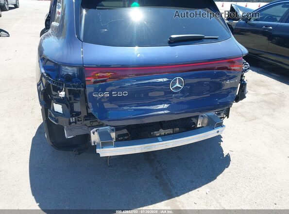 4JGDM4EB1PA018868 2023 MERCEDES-BENZ EQS 580 SUV Dark Blue 