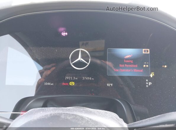 4JGDM4EB5PA002950 2023 MERCEDES-BENZ EQS Gray Հետևի նստատեղերի տեսք