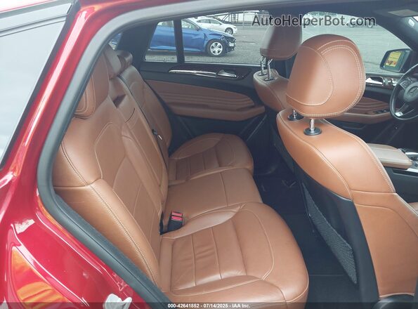 4JGED6EB4GA016371 2016 MERCEDES-BENZ GLE COUPE Red 