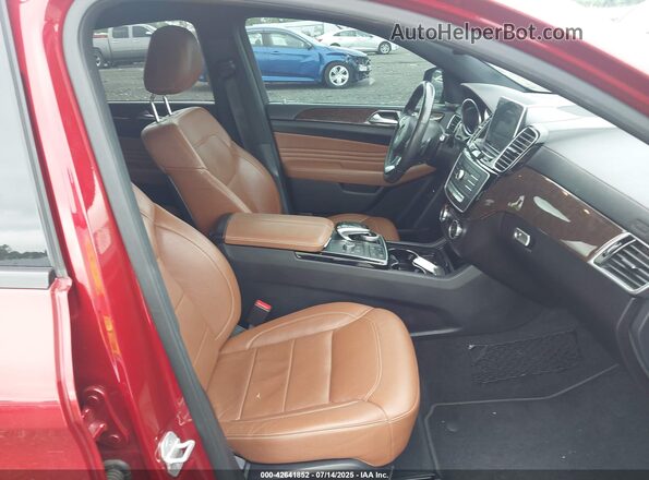 4JGED6EB4GA016371 2016 MERCEDES-BENZ GLE COUPE Red 