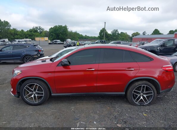 4JGED6EB4GA016371 2016 MERCEDES-BENZ GLE COUPE Red 