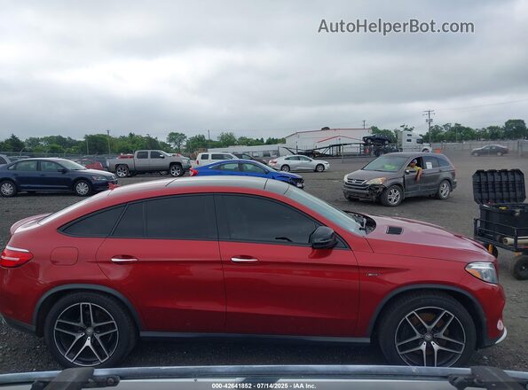 4JGED6EB4GA016371 2016 MERCEDES-BENZ GLE COUPE Red 