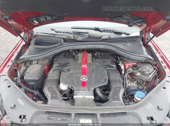 4JGED6EB4GA016371 2016 MERCEDES-BENZ GLE COUPE Red 