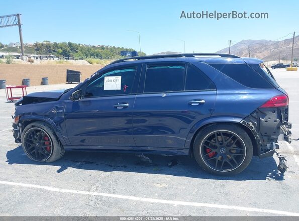 4JGFB8KB6RB134011 2024 MERCEDES-BENZ AMG GLE 63 Blue Սալոնի հետևի տեսք