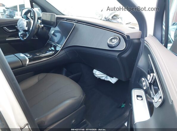 4JGGM2BB8RA043839 2024 MERCEDES-BENZ EQE 350+ SUV White Widok wnętrza z przodu
