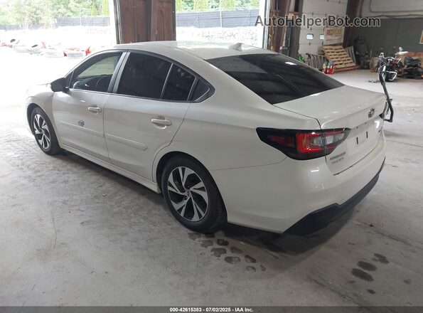 4S3BWAC62M3002933 2021 SUBARU LEGACY Белый Задняя левая четверть