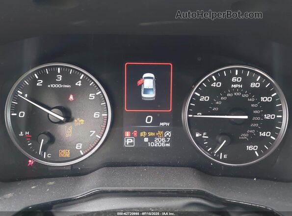 4S3BWAD64S3015145 2025 SUBARU LEGACY White Вид задніх сидінь