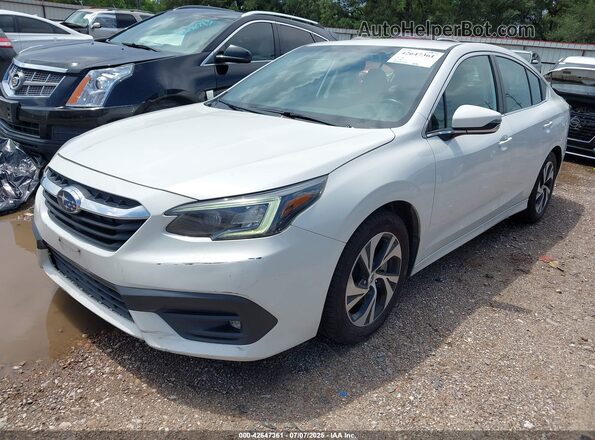 4S3BWAD6XN3017535 2022 SUBARU LEGACY White Front left