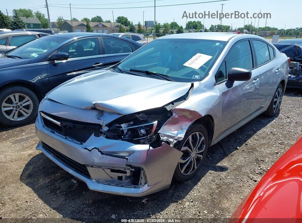 4S3GKAB62L3615376 2020 SUBARU IMPREZA Silver წინა მარცხენა ხედი სამი მეოთხედიდან