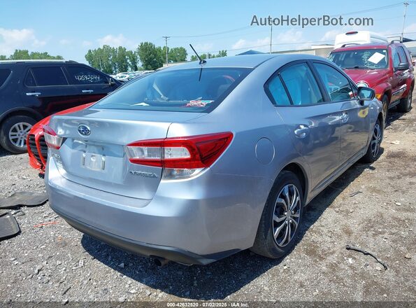 4S3GKAB62L3615376 2020 SUBARU IMPREZA Silver უკანა მარჯვენა