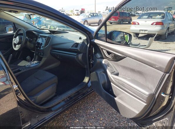 4S3GKAD65P3604150 2023 SUBARU IMPREZA Black წინა სალონის ხედი