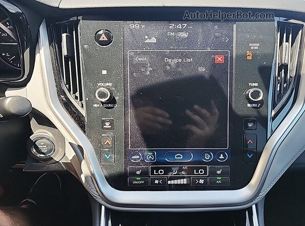 4S4BTADC6P3214053 2023 SUBARU OUTBACK  Rear interior view