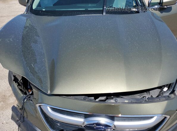 4S4BTADC8M3113916 2021 SUBARU OUTBACK Зеленый Вид подкапотного пространства