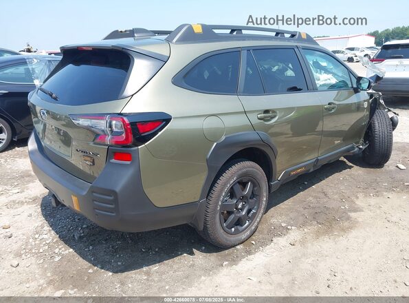 4S4BTGUDXS3186391 2025 SUBARU OUTBACK Green 