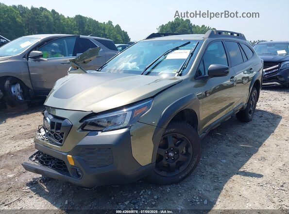 4S4BTGUDXS3186391 2025 SUBARU OUTBACK Green 