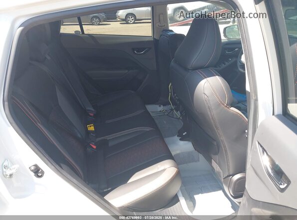 4S4GUHM62S3715701 2025 SUBARU CROSSTREK White VIN კოდის სტიკერის ხედი