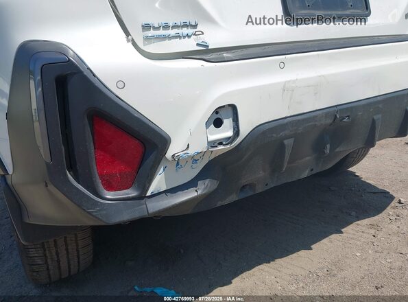 4S4GUHM62S3715701 2025 SUBARU CROSSTREK White წინა ხედი