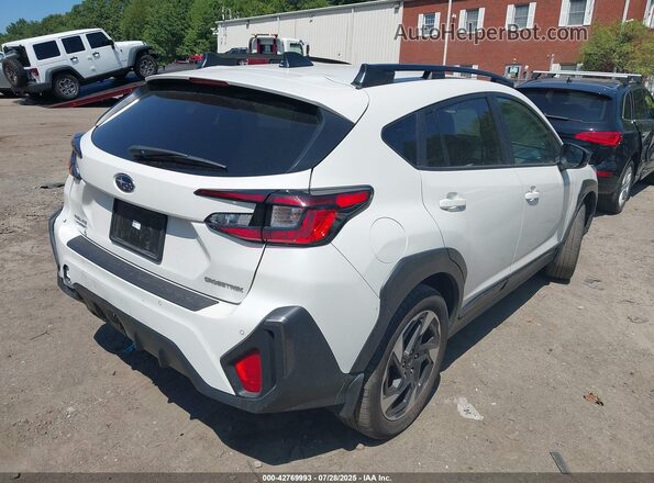 4S4GUHM62S3715701 2025 SUBARU CROSSTREK White უკანა მარჯვენა