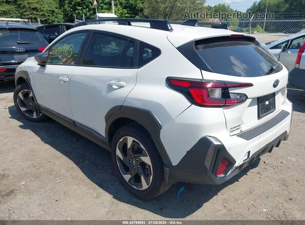 4S4GUHM62S3715701 2025 SUBARU CROSSTREK White უკანა მარცხენა