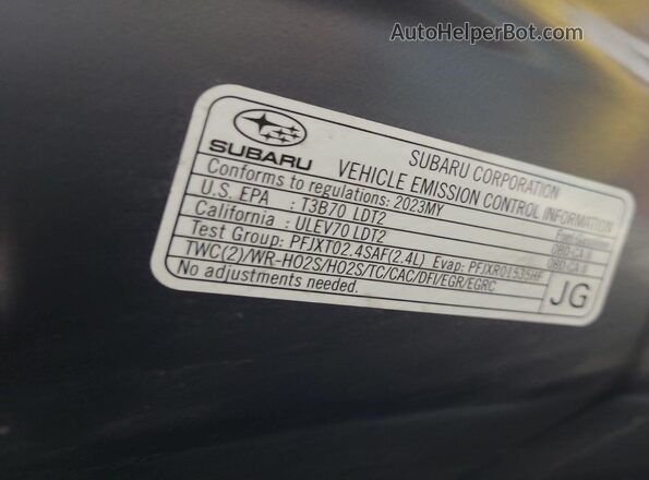 4S4WMAAD4P3404025 2023 SUBARU ASCENT  