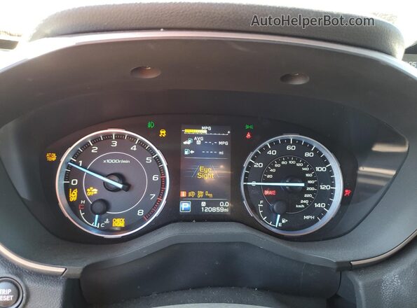 4S4WMAJD2M3436953 2021 SUBARU ASCENT Red Widok zestawu wskaźników