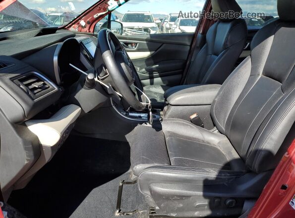 4S4WMAJD2M3436953 2021 SUBARU ASCENT Red Widok wnętrza z przodu