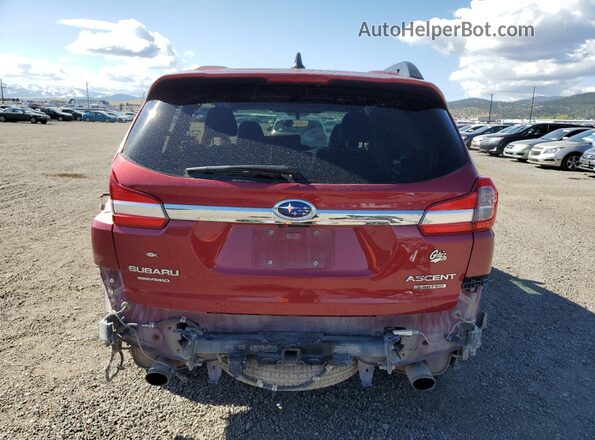 4S4WMAJD2M3436953 2021 SUBARU ASCENT Red Widok z tyłu