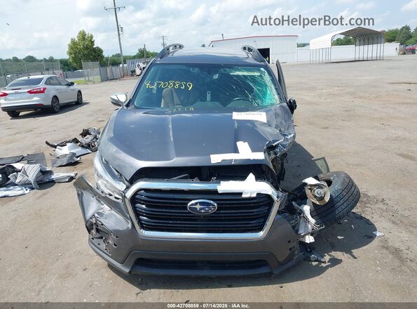 4S4WMARD2M3427741 2021 SUBARU ASCENT Gray Вид задньої частини салону