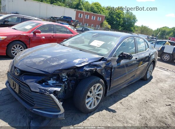 4T1C11AK7MU516429 2021 TOYOTA LE Синий Передняя левая четверть