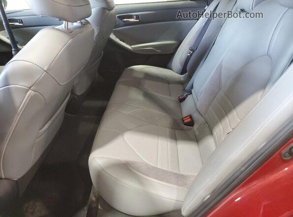 4T1EZ1FB9LU040869 2020 TOYOTA AVALON Burgundy Vista de los asientos traseros