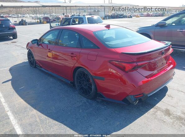 4T1FZ1FB0LU044264 2020 TOYOTA AVALON Красный Задняя левая четверть