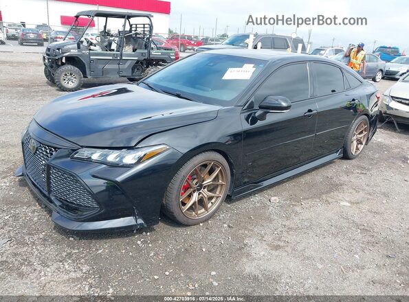 4T1FZ1FB2LU047828 2020 TOYOTA AVALON Black Առջևի ձախ երեք քառորդ տեսարան