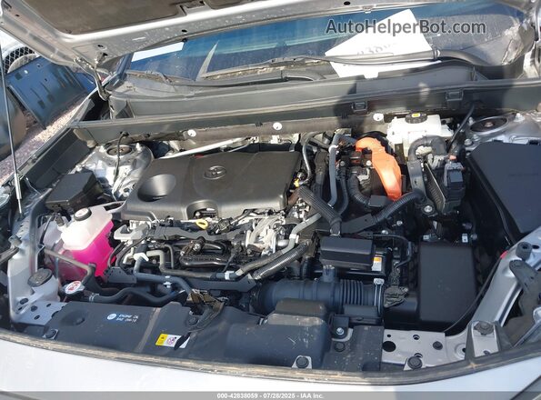 4T3E6RFV1LU001704 2020 TOYOTA RAV4 HYBRID Серебряный Вид сзади