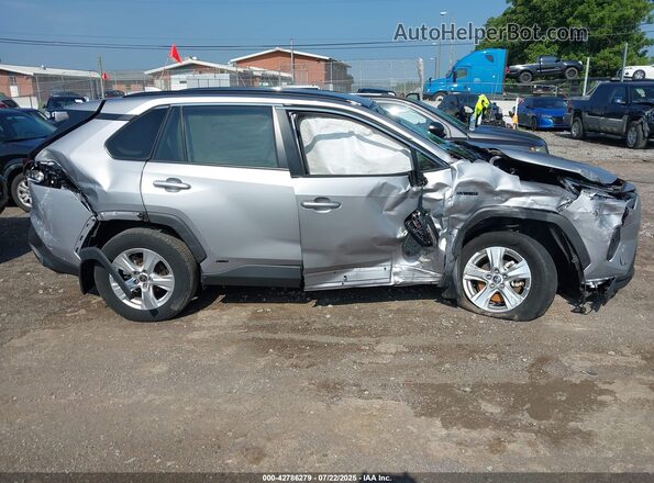 4T3MWRFVXMU036321 2021 TOYOTA LE Silver Вид задньої частини салону