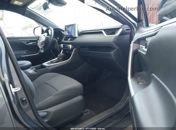 4T3T6RFVXPU114077 2023 TOYOTA RAV4 HYBRID Gray Вид салону спереду