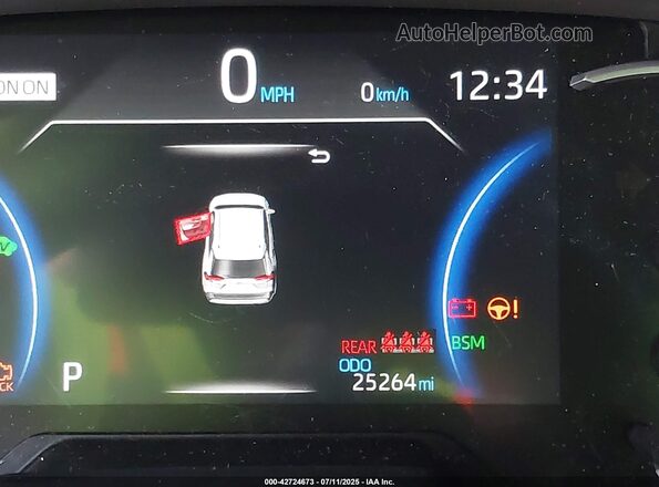 4T3T6RFVXPU114077 2023 TOYOTA RAV4 HYBRID Gray 
