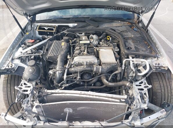 55SWF4KB9GU109209 2016 MERCEDES-BENZ C-CLASS Gray Հետևի տեսք