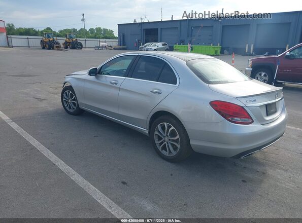 55SWF4KB9GU109209 2016 MERCEDES-BENZ C-CLASS Gray Հետևի ձախ