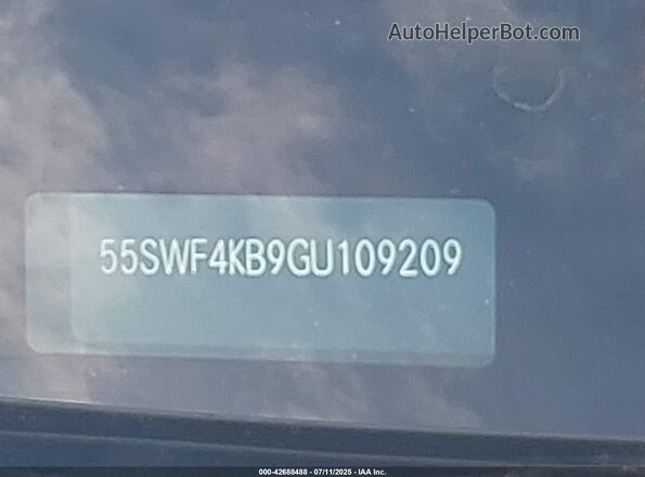55SWF4KB9GU109209 2016 MERCEDES-BENZ C-CLASS Gray Շարժիչի բաժամունքի տեսք