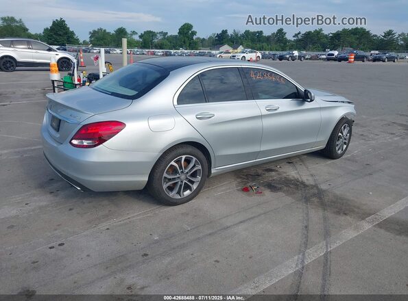 55SWF4KB9GU109209 2016 MERCEDES-BENZ C-CLASS Gray Հետևի աջ