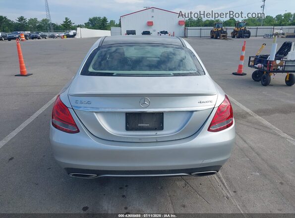 55SWF4KB9GU109209 2016 MERCEDES-BENZ C-CLASS Gray 