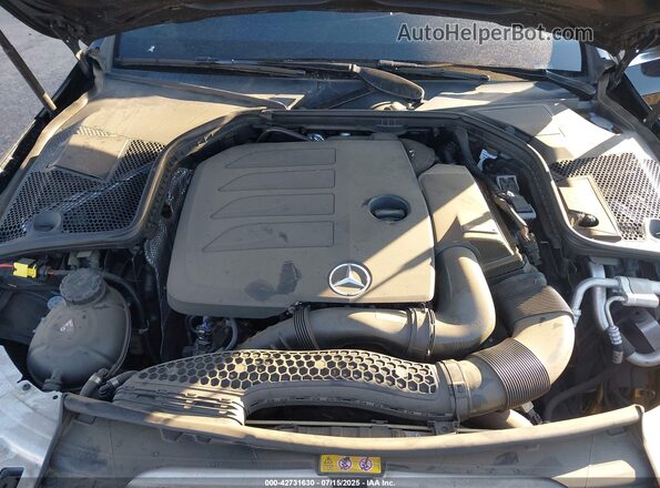 55SWF8EB4LU325918 2020 MERCEDES-BENZ C-CLASS Black Вид ззаду