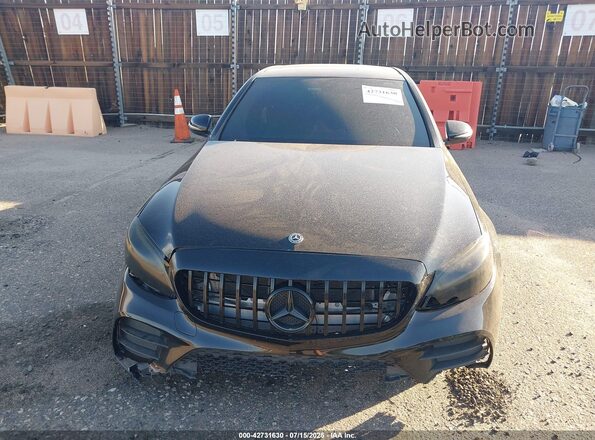 55SWF8EB4LU325918 2020 MERCEDES-BENZ C-CLASS Black Вид щитка приладів