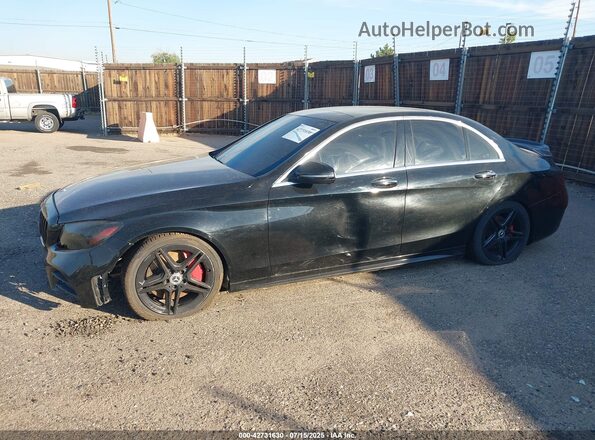 55SWF8EB4LU325918 2020 MERCEDES-BENZ C-CLASS Black Панорамний вид салону 360°