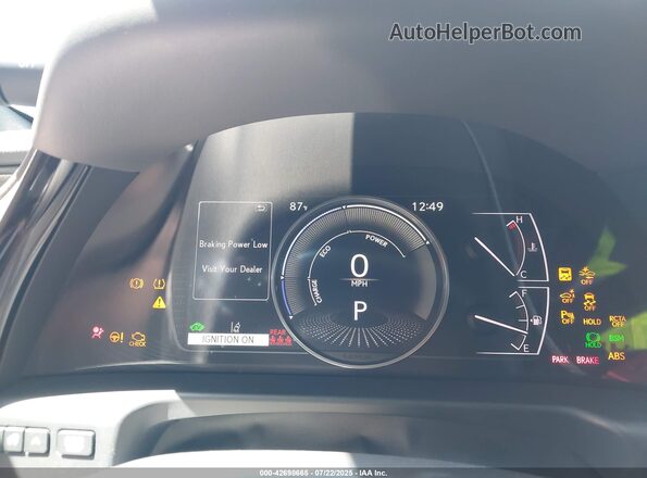 58ADA1C1XSU062031 2025 LEXUS ES 300H Dark Blue Вид задних сидений